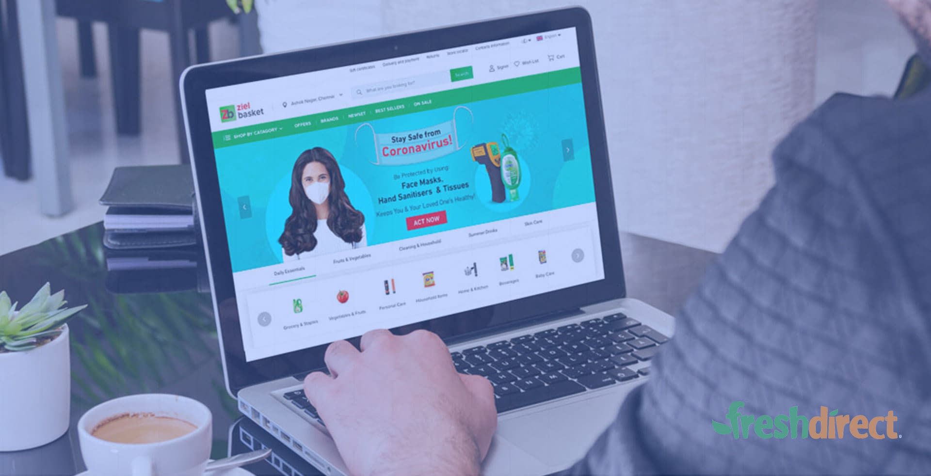 FreshDirect Clone Build A Online Grocery Delivery App like FreshDirect