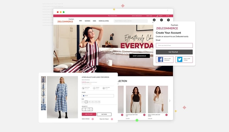 Start An Online Clothing Store With Zielcommerce